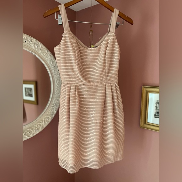 Sachin + Babi Blush Sequin Mini Dress - Picture 4 of 12